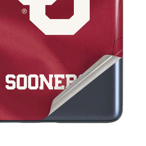 University of Oklahoma Red Jersey Galaxy S20 Fan Edition Skin